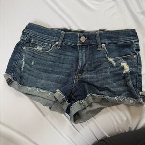 Abercrombie and fitch Denim Distressed Women Shorts